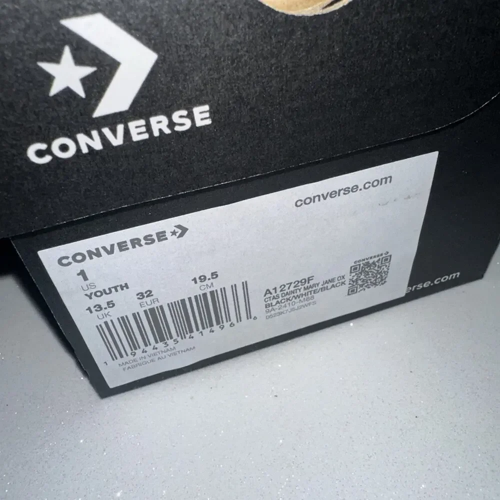 Converse Kids Chuck Taylor® All Star Dainty Mary Jane -Big Kids Size 1 Youth